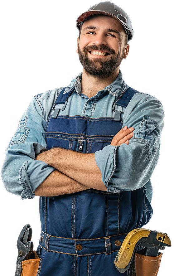 tecnico profissional da Doutor House Reparações de esquentadores uniformizado